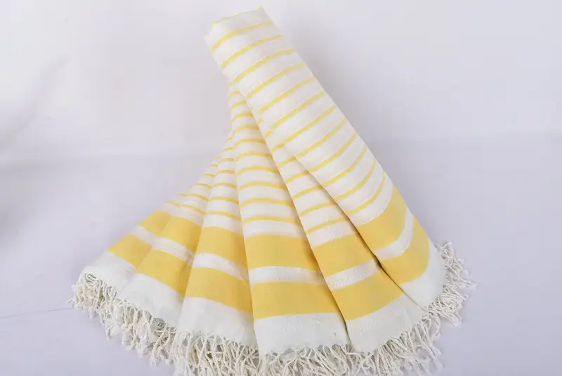 Handmade Gift, 70x40 Cotton Striped Towel, Customized Towels, Summer Towel, Custom Wedding Gifts, Bachelor Gifts, Florida Bachelorette Party Favors - 4