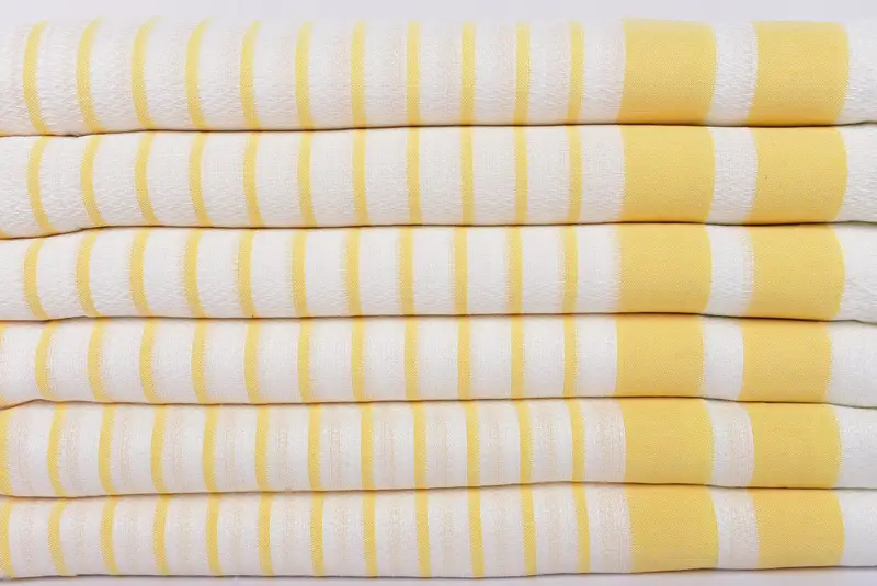 Handmade Gift, 70x40 Cotton Striped Towel, Customized Towels, Summer Towel, Custom Wedding Gifts, Bachelor Gifts, Florida Bachelorette Party Favors - 2