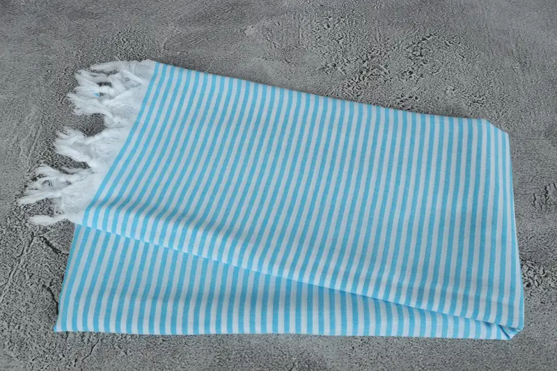 Bulk Order Towel, Bachelorette Gifts, Custom Wedding Gifts, Personalized Gift For Her, 68x36 Cotton Striped Towel, Custom Gift, Summer Gift Ideas - 6