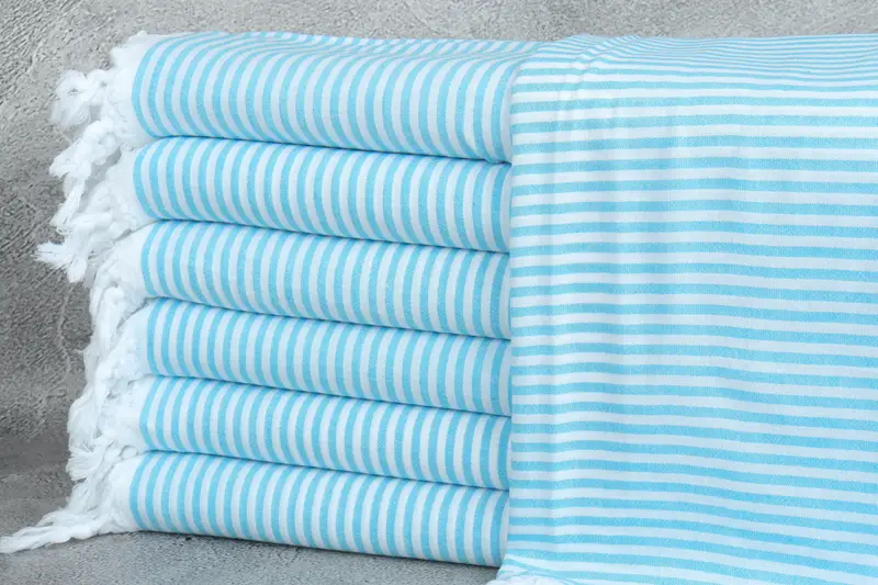 Bulk Order Towel, Bachelorette Gifts, Custom Wedding Gifts, Personalized Gift For Her, 68x36 Cotton Striped Towel, Custom Gift, Summer Gift Ideas - 1