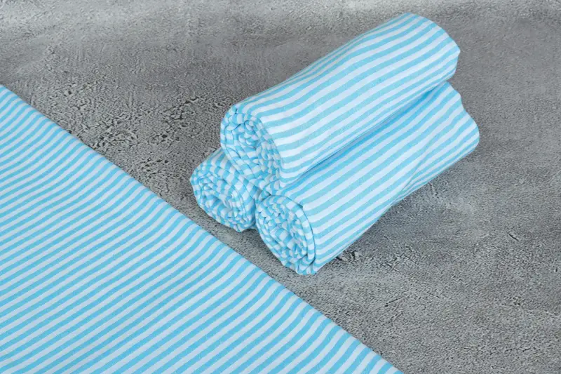 Bulk Order Towel, Bachelorette Gifts, Custom Wedding Gifts, Personalized Gift For Her, 68x36 Cotton Striped Towel, Custom Gift, Summer Gift Ideas - 8