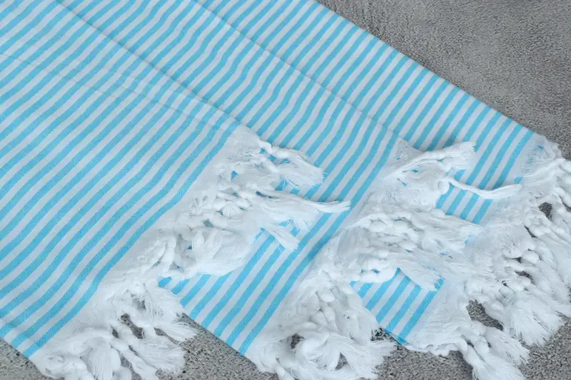 Bulk Order Towel, Bachelorette Gifts, Custom Wedding Gifts, Personalized Gift For Her, 68x36 Cotton Striped Towel, Custom Gift, Summer Gift Ideas - 5