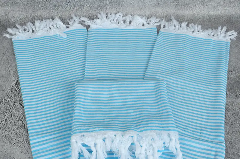Bulk Order Towel, Bachelorette Gifts, Custom Wedding Gifts, Personalized Gift For Her, 68x36 Cotton Striped Towel, Custom Gift, Summer Gift Ideas - 4