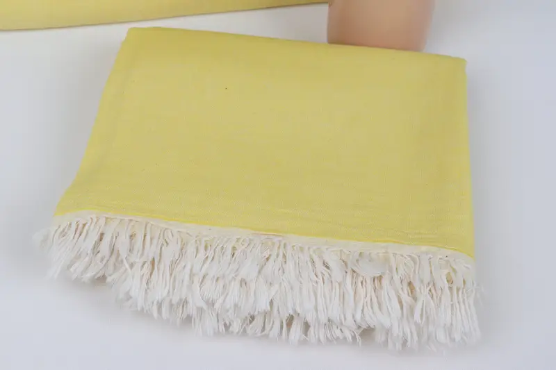 Sand-free peshtemal towel for the beach, Large Turkish Towel, 68x36 Cotton Double Face Towel, Personalize Gift, Quick-dry towel, Travel towel - 5