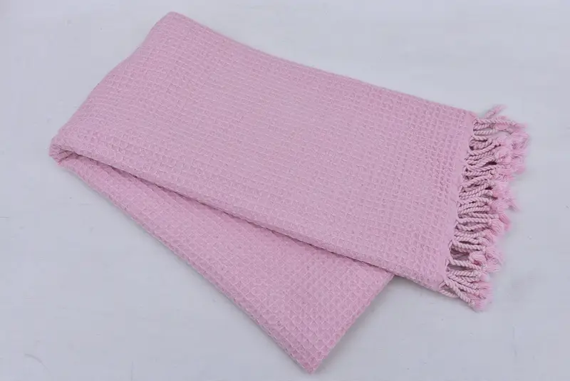 Housewarming Gift, Bachelor Gifts, Monogram Turkish Bath Towel, Best Friend Gift Ideas, Lightweight Turkish towel, 68x36 Cotton Waffle Towel - 5