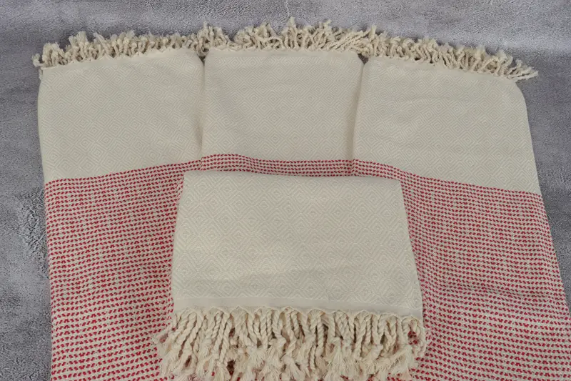 Custom Towel Beach, 70x40 Cotton Diamond Towel, Bachelorette Party Gift, Turkish hand towel, Bulk Order Towel, Turkish towel, Bridal Shower Favor - 4