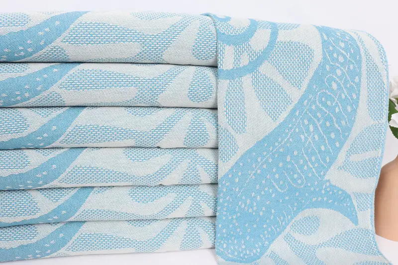 Bachelorette Party Favor, 40x18 Cotton Whale Design Towel, Bridal Shower Favors, Custom Hand Towel, Wedding Favors, Personalized Gift, Gift For Him - 3
