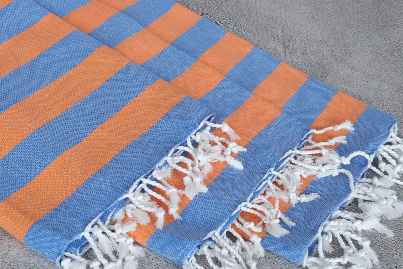Luxury Turkish Bath Towel, Best Friend Gift, Bridesmaid Favors, Turkish Towel USA, Personalized Turkish Towel, 70x40 Cotton Striped Towel - 5