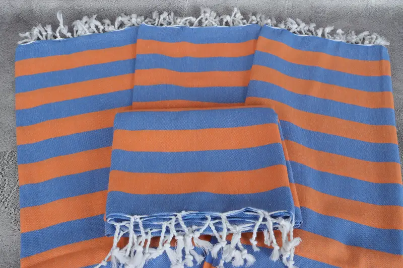 Luxury Turkish Bath Towel, Best Friend Gift, Bridesmaid Favors, Turkish Towel USA, Personalized Turkish Towel, 70x40 Cotton Striped Towel - 4