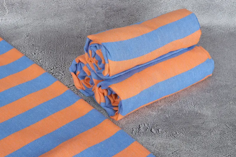 Luxury Turkish Bath Towel, Best Friend Gift, Bridesmaid Favors, Turkish Towel USA, Personalized Turkish Towel, 70x40 Cotton Striped Towel - 8