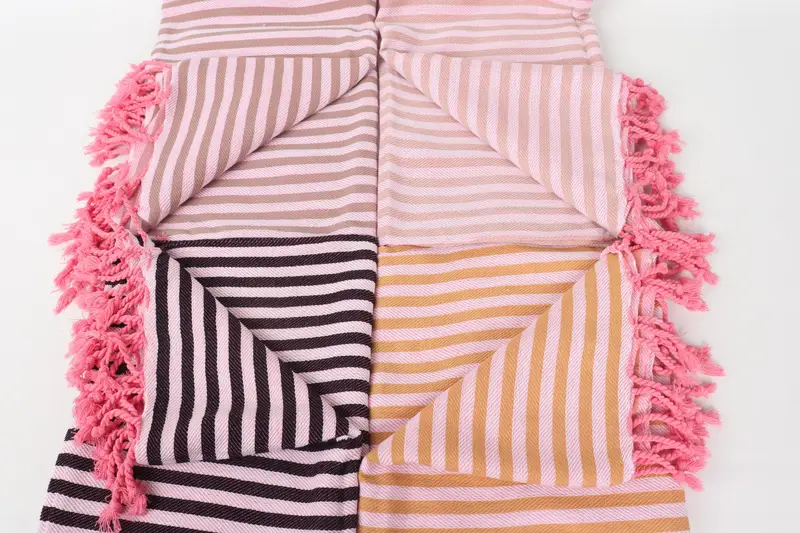 70x40 Cotton Striped Towel, Bachelorette Party Gifts, Handmade Gift, Personalized Wedding Gift, Valentines Gift, Kids Beach Towel, Bachelor Gifts - 4