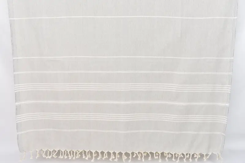 Large Turkish Towel, Personalized Wedding Gift, Valentines Day Gift For Her, 70x40 Cotton Striped Towel, Custom Beach Towel, Wedding Shower Gift - 8