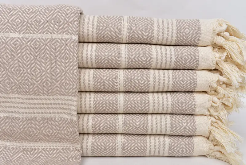 Best Beach Towel, 70x38 Cotton Diamond Towel, Turkish Towel USA, Valentines Day Gift Idea, Luxury Turkish Bath Towel, Organic Turkish towel - 1