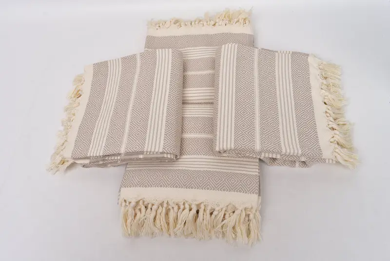 Best Beach Towel, 70x38 Cotton Diamond Towel, Turkish Towel USA, Valentines Day Gift Idea, Luxury Turkish Bath Towel, Organic Turkish towel - 6