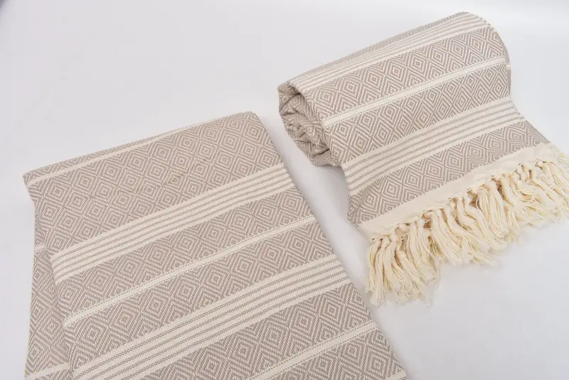 Best Beach Towel, 70x38 Cotton Diamond Towel, Turkish Towel USA, Valentines Day Gift Idea, Luxury Turkish Bath Towel, Organic Turkish towel - 7