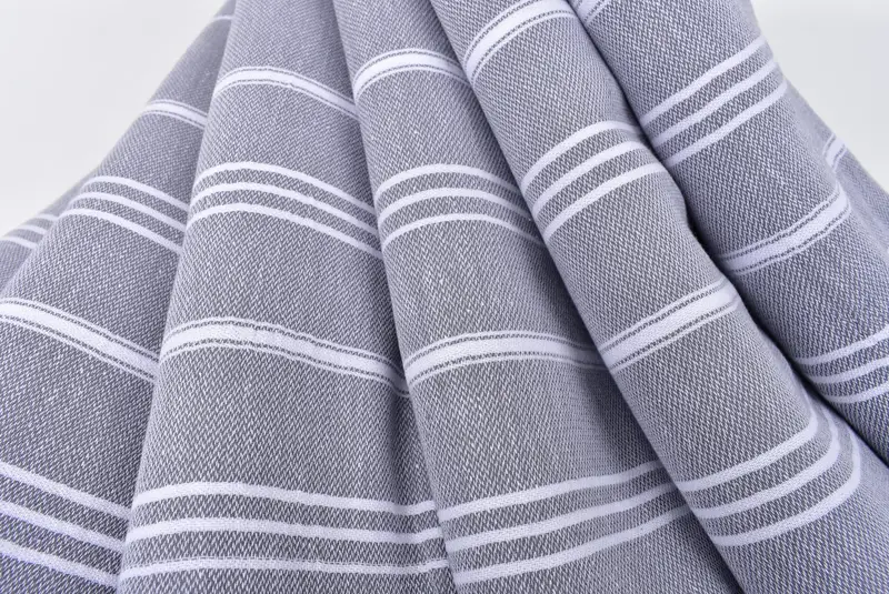 Holiday Towel, Personalized Gift, Bridal Shower Gift, Gifts For Him, Home Gift, Kitchen Towel, 40x24 Cotton Striped Towel, Personalized Gifts - 5