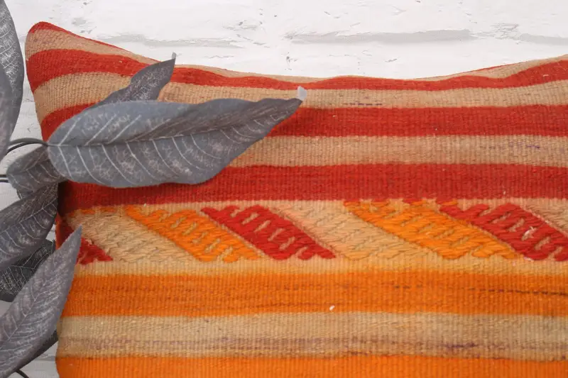 Pet Pillow, 20x20 Red Pillow Sham, Pillow, Throw Kilim Pillow, Boho Pillow Sham Cover, Anatolian Pillow, Vintage Pillow Case, Home Decor Pillow - 2