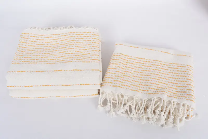Freundes Weihnachtsgeschenk, bestickter Handtuch, Junggesellengeschenk, 70x38 Baumwollgestreiftes Designtuch, Girls Weekend Favours, großes türkisches Handtuch - 7