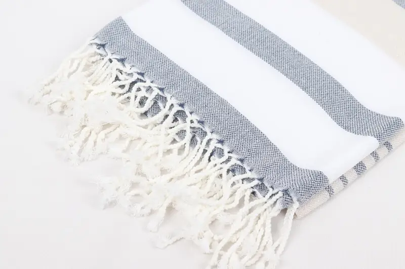Fouta towel, 70x40 Cotton Striped Towel, Bridemaids Beach Towel, Quick-dry towel, Christmas Gift, Pool Towels, Spa Towel, Bachelorette Party Gifts - 7