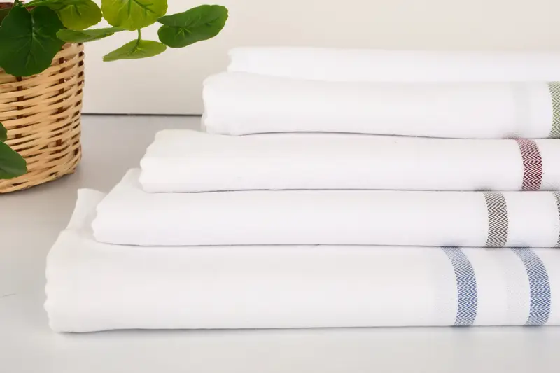 Bachelor Gift, Guest Towel, 40x24 Cotton Striped Towel, Spa Towel, Summer Towel, Small Bath Towels, Monogrammed Hand Towel, Personalized Hand Towel - 4