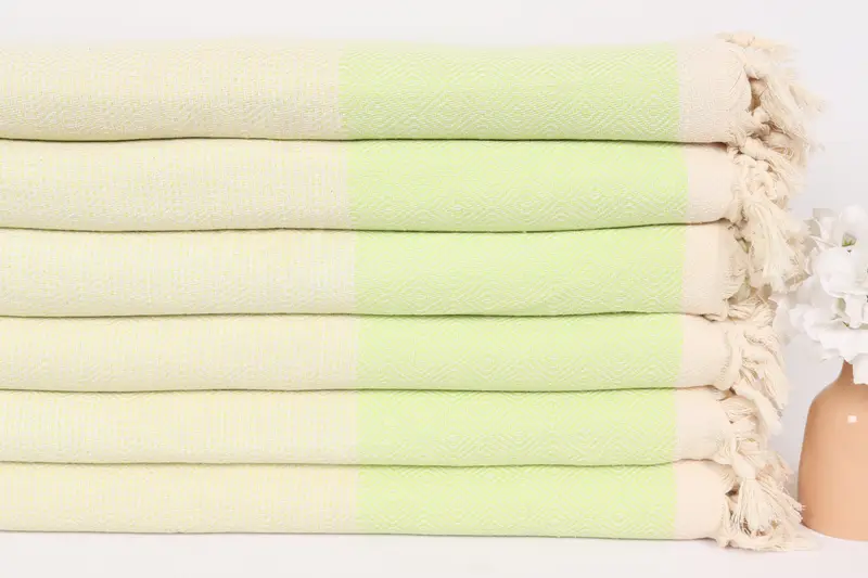 Christmas Gift Blanket, Boho Throw Blankets, Housewarming Gift, Beach Wedding Favor, 104x80 Cotton Diamond Towel, Throw Blanket Couch, Organic Throw - 3
