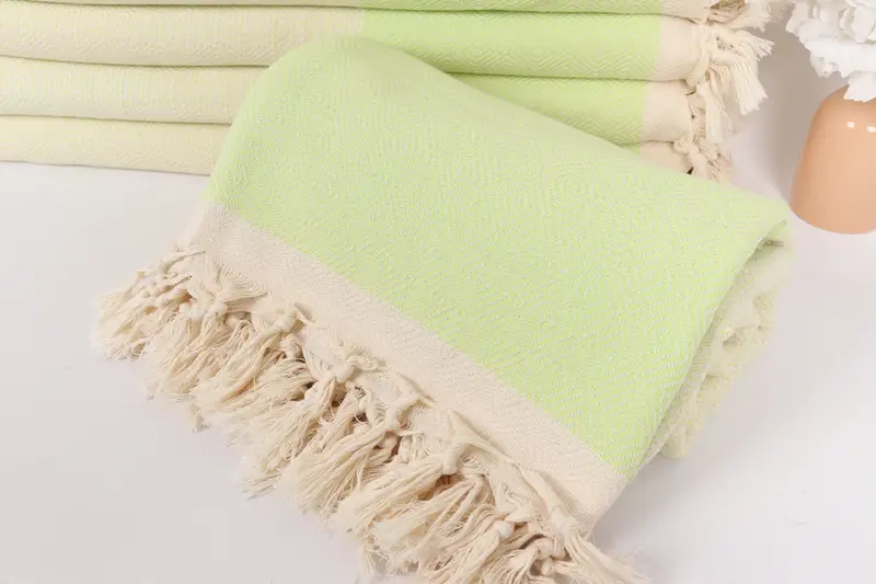 Christmas Gift Blanket, Boho Throw Blankets, Housewarming Gift, Beach Wedding Favor, 104x80 Cotton Diamond Towel, Throw Blanket Couch, Organic Throw - 4