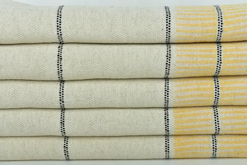Spa Gift Towel, Organic Towel, Custom Gift, Organic Turkish towel, Custom Beach Towel, Bridesmaid Proposal Gift, 70x40 Linen Striped Towel - 2