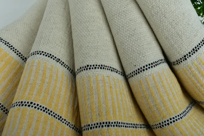 Spa Gift Towel, Organic Towel, Custom Gift, Organic Turkish towel, Custom Beach Towel, Bridesmaid Proposal Gift, 70x40 Linen Striped Towel - 5