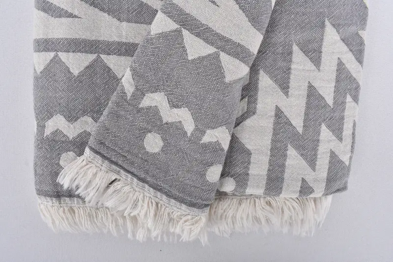 Wedding Shower Gift, 70x36 Cotton Plus Design Towel, Lightweight Turkish towel, Bridemaids Beach Towel, Housewarming Gift, Wedding Gifts Towel - 7