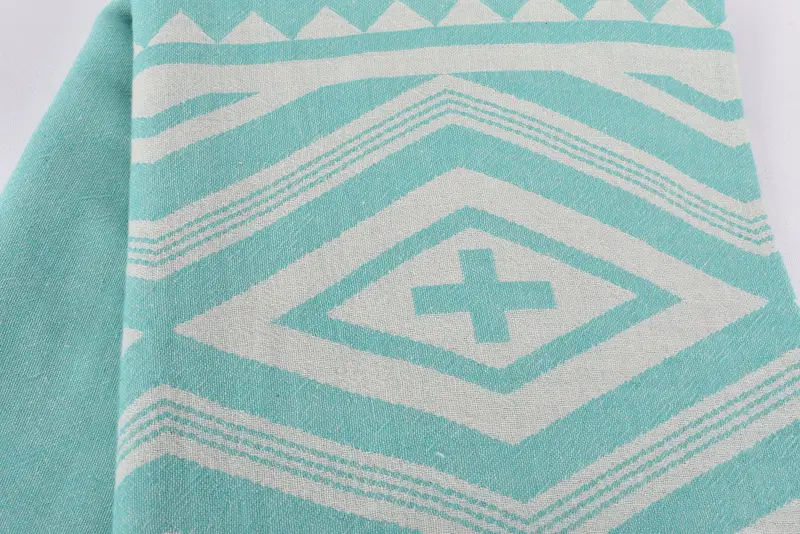 Wedding Shower Gift, 70x36 Cotton Plus Design Towel, Lightweight Turkish towel, Bridemaids Beach Towel, Housewarming Gift, Wedding Gifts Towel - 4
