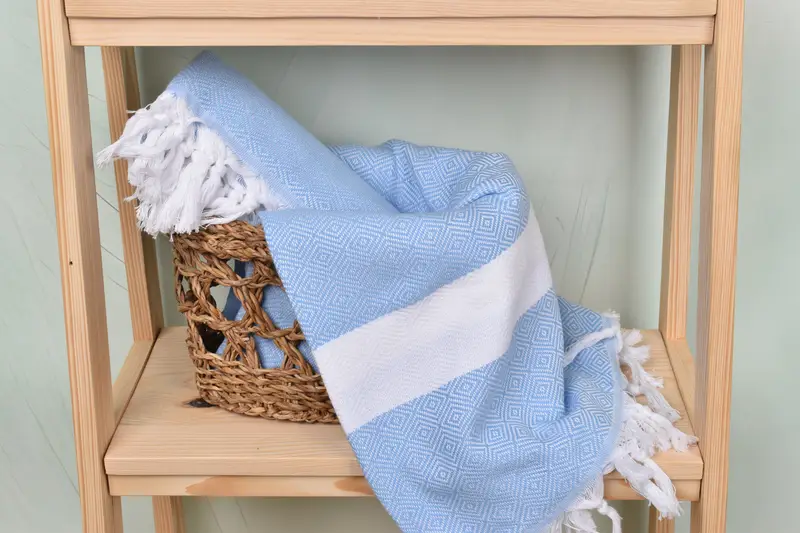 Pool Towels, 70x40 Cotton Diamond Towel, Bachelorette Gifts, Personalized Turkish Beach Towel, Organic towel, House Warming Gift, Personalized Gift - 4