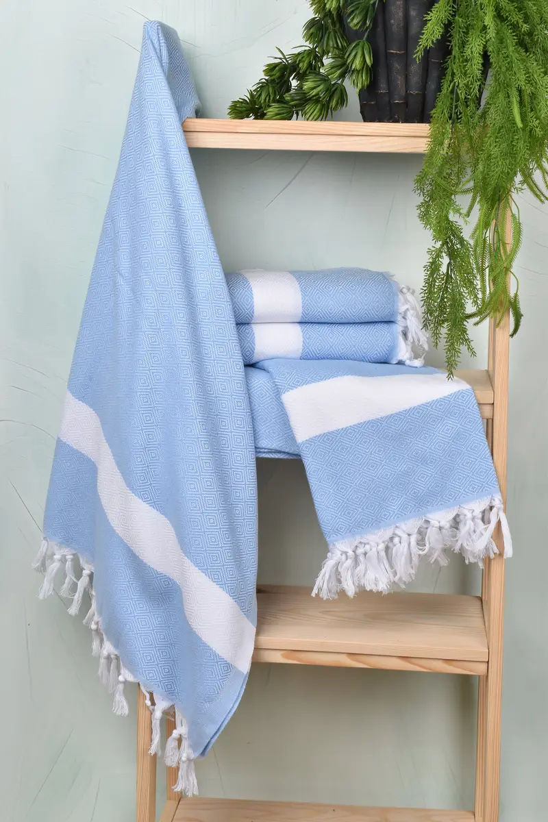Pool Towels, 70x40 Cotton Diamond Towel, Bachelorette Gifts, Personalized Turkish Beach Towel, Organic towel, House Warming Gift, Personalized Gift - 6