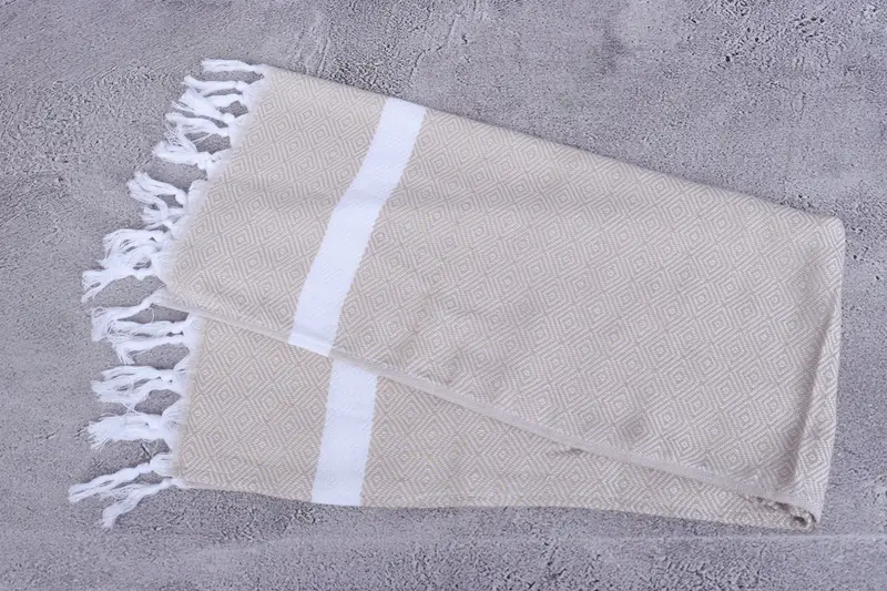 Personalized Kitchen Towel, Turkish Hand Towel, 40x18 Cotton Diamond Towel, Holiday Towel, Custom Tea Towel, Monogram Hand Towel, Monogram Towels - 6