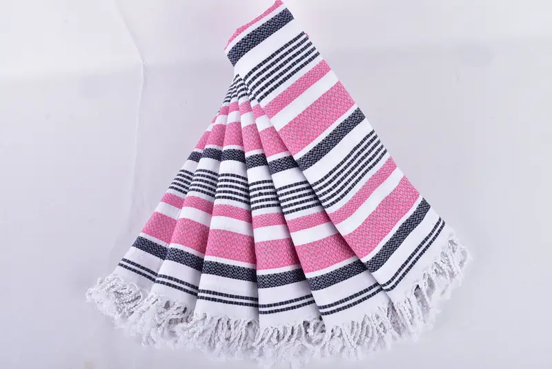 Gift For Coworker, Absorbent towel, Quick-dry peshtemal, Yoga Towel, Peshtemal Towel, Spa Gift Towel, 70x40 Cotton Striped Towel, Kids Beach Towel - 4
