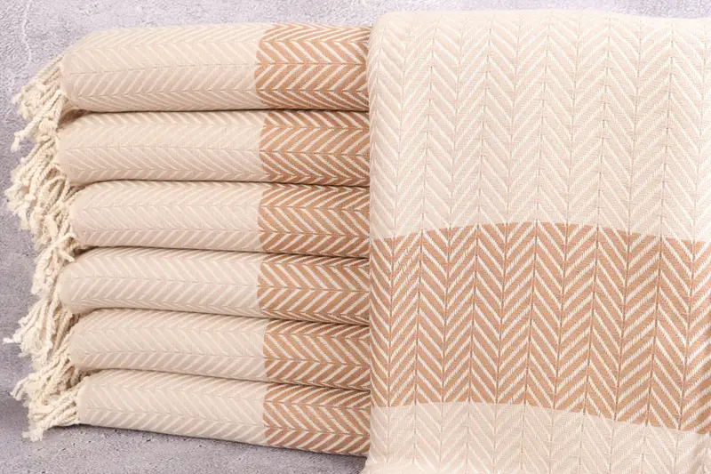 Miami Bachelorette Party Favors, Thin towel, Custom Beach Towels, Large Turkish Towel, Wedding Gift Ideas, 70x40 Cotton Chevron Towel, Fouta towel - 1