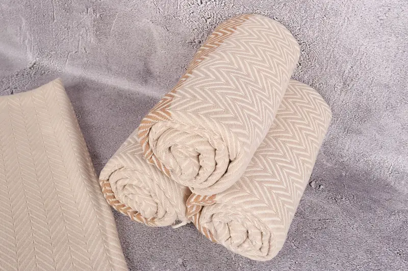 Miami Bachelorette Party Favors, Thin towel, Custom Beach Towels, Large Turkish Towel, Wedding Gift Ideas, 70x40 Cotton Chevron Towel, Fouta towel - 8