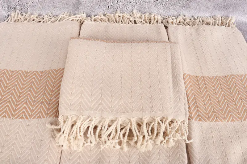 Miami Bachelorette Party Favors, Thin towel, Custom Beach Towels, Large Turkish Towel, Wedding Gift Ideas, 70x40 Cotton Chevron Towel, Fouta towel - 4