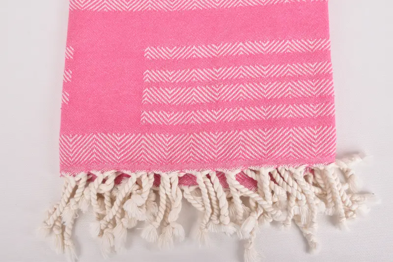 Personalized Wedding Gift, 68x38 Cotton Chevron Towel, Gifts For Him, Memorial Gift, Holiday Towel, Unique Wedding Gift, Personalized Beach Towel - 3