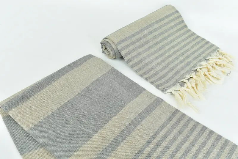 Beach Theme Bachelorette Party Gifts, 70x40 Cotton Striped Towel, Engagement Gift, Bachelor Towel, Turkish towel, Bridesmaid Gifts, Peshtemal Towel - 7