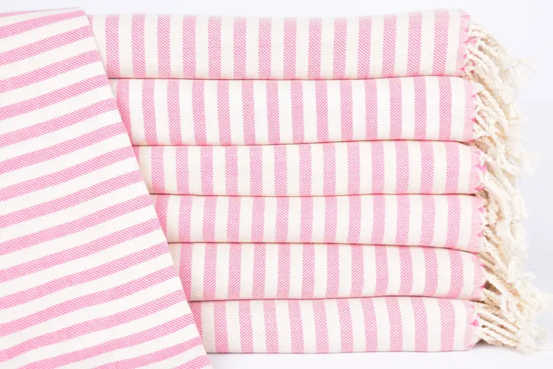 40x24 Cotton Striped Towel, Bathroom Towels, Beach Theme Wedding Gift, Gym Towel, Personalized Gifts, Wedding Favors, Home Decor Towel, Xmas Gifts - 1