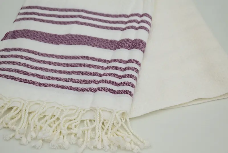 Luxury Turkish beach towel for summer vacation, Hammam towel, 70x40 Cotton Striped Towel, Xmas Gifts, Monogram Turkish Towel, Personalized Towel - 4