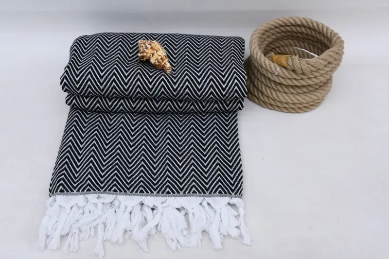 Bachelorette Large Towel, Tablecloth, Unique Gift, Bachelorette Gifts, 96x80 Cotton Chevron Towel, Throw Blanket, Thanksgiving Tablecloth - 6