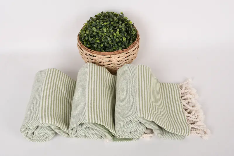 Christmas Favors, Bridal Shower Gift, Summer Towel, Bachelor Bachelorette Party Favors, 70x36 Cotton Striped Towel, Bachelorette Party Decorations - 8