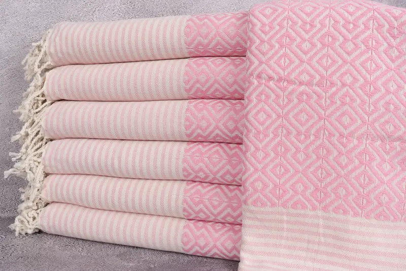 Personalized Gift For Him, 76x38 Cotton Diamond Towel, Bachelor Bachelorette Party Favors, Lightweight Turkish towel, Personalized Gifts, Yoga Towel - 1