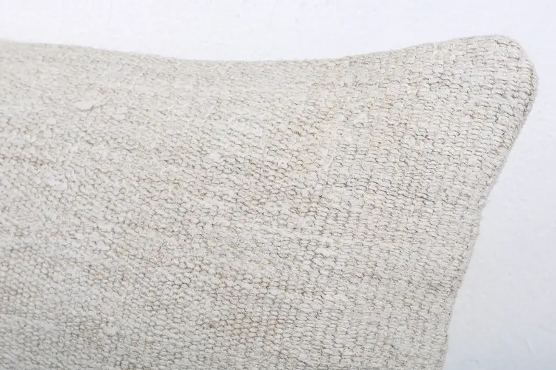 Christmas Cushion Case, Lounge Throw Pillow Cover, 12x20 White Cushion, Vintage Pillow, Vintage Kilim Pillow, Boho Pillow Sham Cover, Cushion - 5