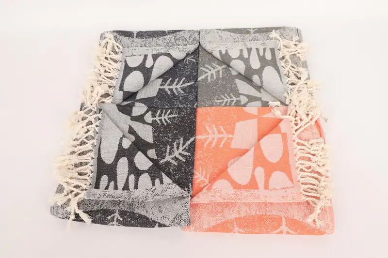 Monogram Hand Towel, 36x18 Cotton Turtle Design Towel, Maid Of Honor Gift, Decorative Towel, Personalized Dish Towel, Xmas Gifts, Turkish Tea Towel - 4