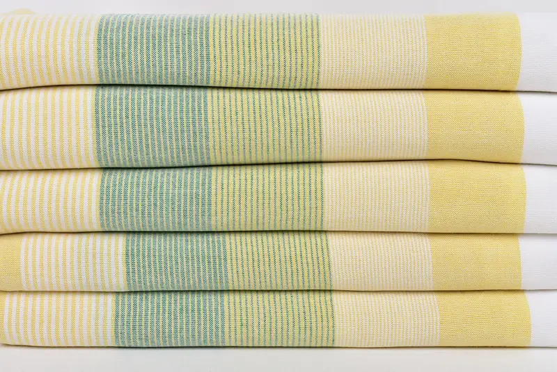 Unique Wedding Gift, Absorbent towel, Travel towel, 68x40 Cotton Striped Towel, Wedding Towel, Quick-dry peshtemal, Best Friend Gift Ideas - 2