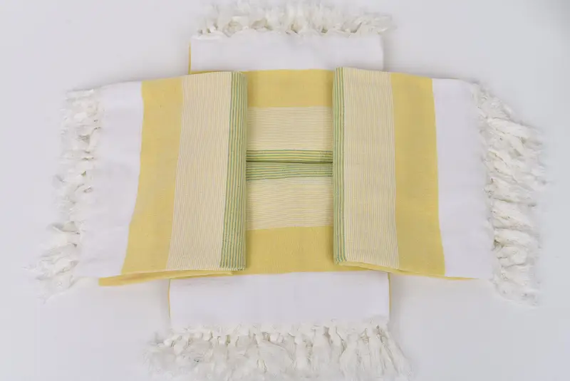 Unique Wedding Gift, Absorbent towel, Travel towel, 68x40 Cotton Striped Towel, Wedding Towel, Quick-dry peshtemal, Best Friend Gift Ideas - 6