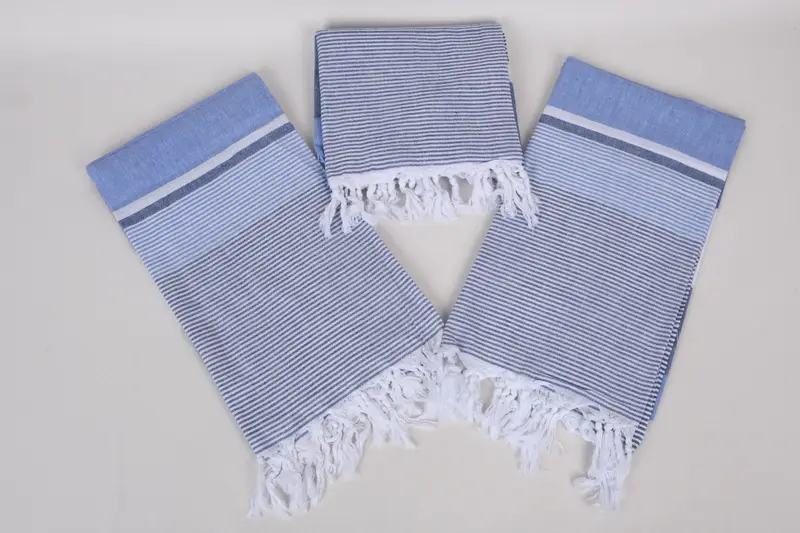 Anniversary Gift For Her, Cotton towel, 70x36 Cotton Striped Towel, Beach Wedding Favor, Kids Beach Towel, Housewarming Gift, Turkish Towel USA - 6