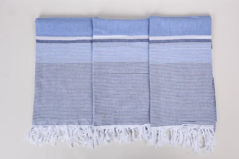 Anniversary Gift For Her, Cotton towel, 70x36 Cotton Striped Towel, Beach Wedding Favor, Kids Beach Towel, Housewarming Gift, Turkish Towel USA - 7